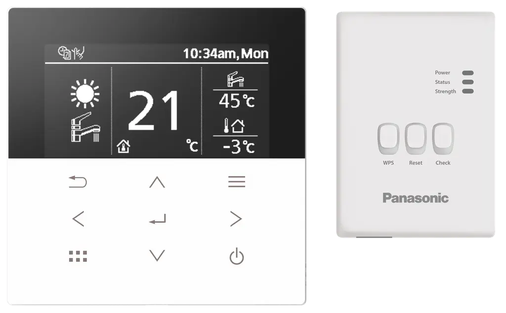 Panasonic juhtpult koos WIFI-adapteriga