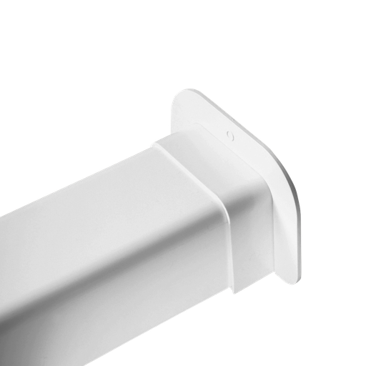 [AM0808-W] Läbiviigukate 80x60 mm kattekarbikule, valge. Pakendis 16 tk.