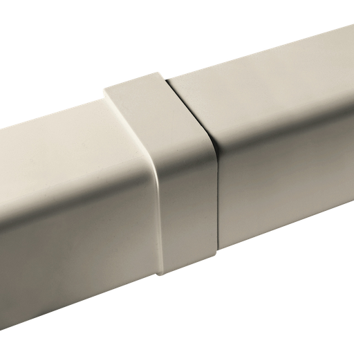 [AM0802-I] Ühendusmuhv 80x60 mm kattekarbikule, beež. Pakendis 30 tk.