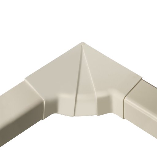 [AM0812-I] Reguleeritav sisenurk 80x60 mm kattekarbikule, beež. Pakendis 4 tk.