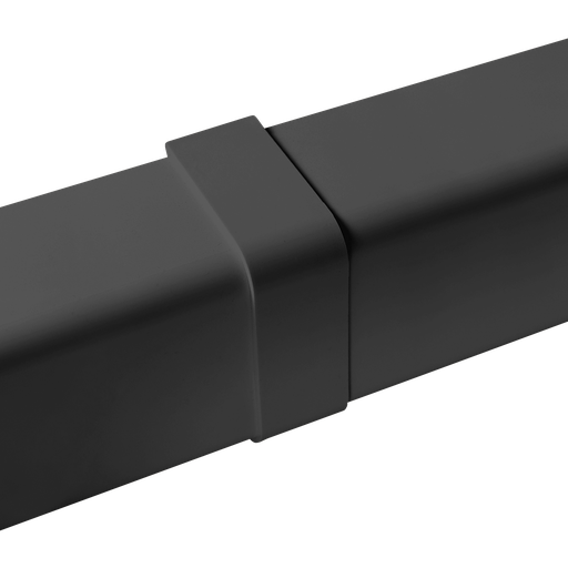 [AM0802-G] Ühendusmuhv 80x60 mm kattekarbikule, hall. Pakendis 30 tk.